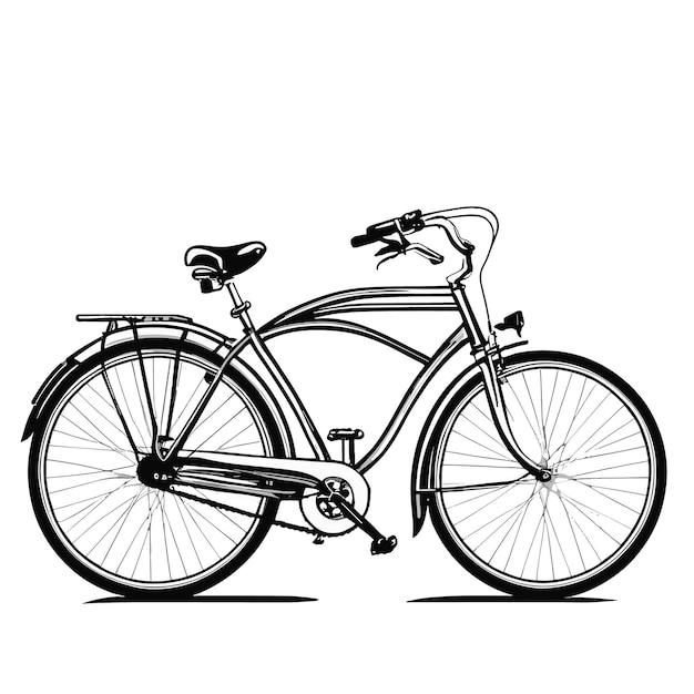 vector of a bike