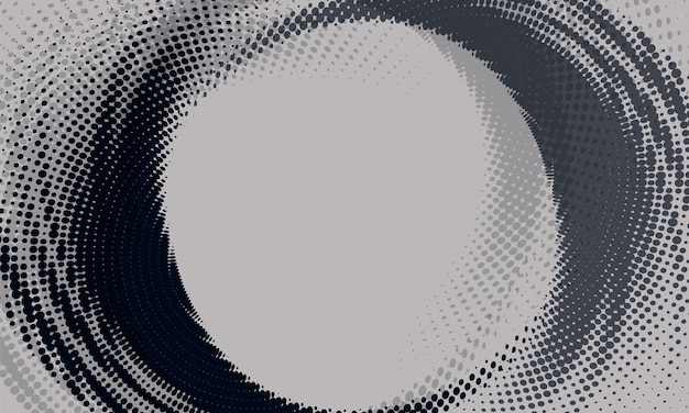 Vector black and gray abstract halftone background