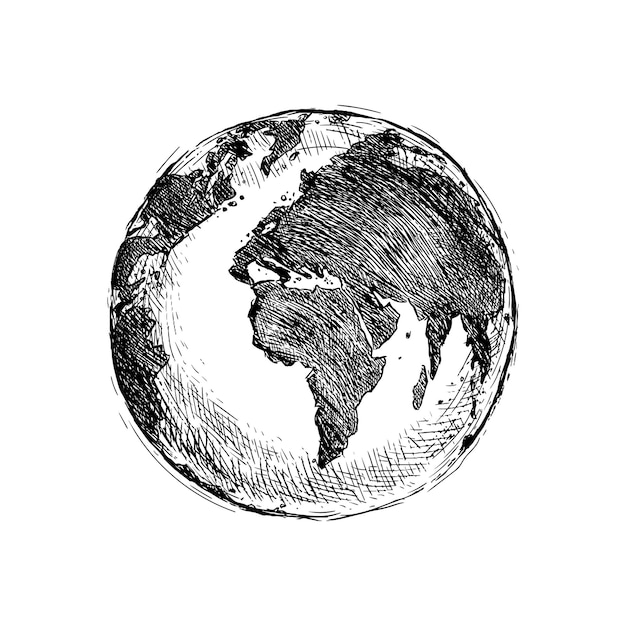 Earth Drawing Images - Free Download On Freepik