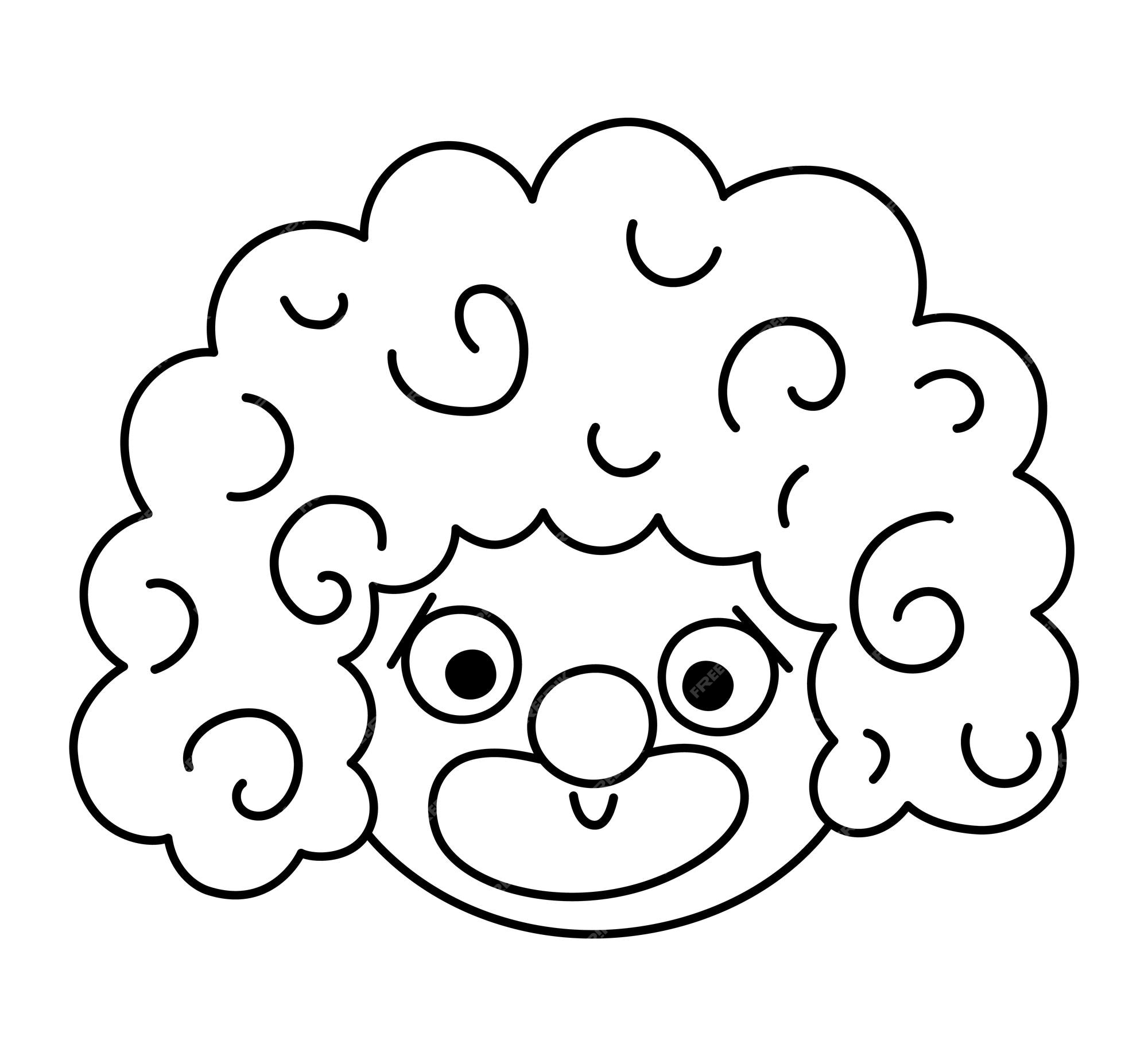 Clown Avatar Outline Icon Graphic by SIKEY STUDIO · Creative Fabrica