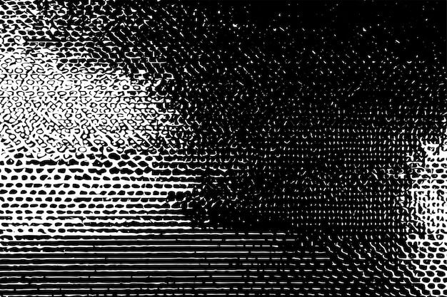 vector of black and white overlay texture background vector illustration of grungy texture