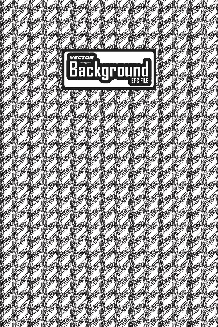 Vector vector black and white seamless abstract pattern background greyscale ornamental graphic design