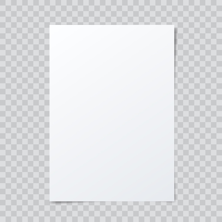 Vector vector blank paper  on abstract checkered