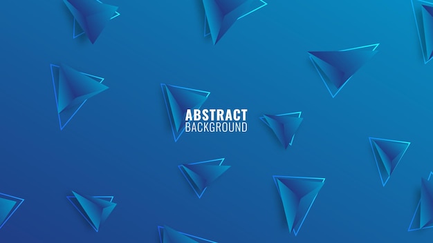 ベクトル ベクトル青の抽象的な幾何学的な背景デザイン