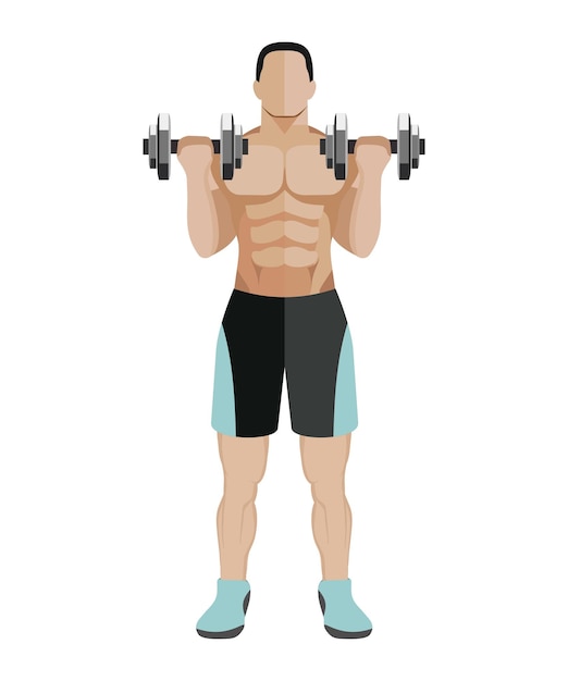 Vector vector bodybuilder10