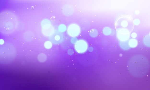 Vector bokeh effect verloop achtergrond