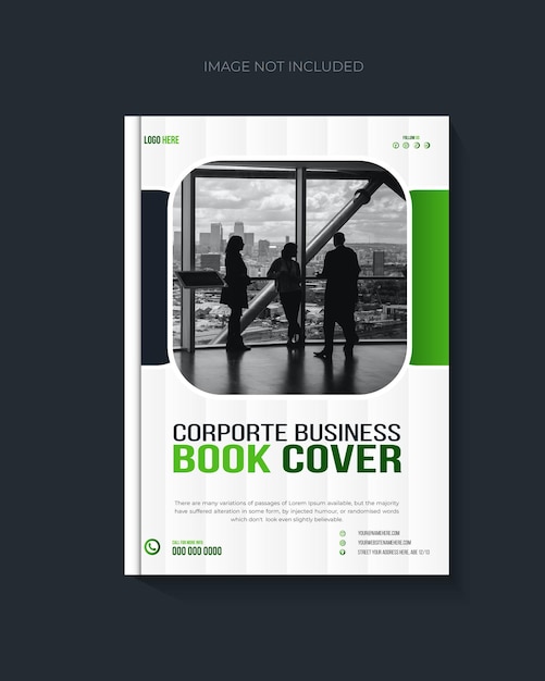 Vector Book Cover Design And Annual Report For Business Profile Template