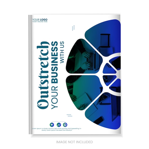 vector book cover design