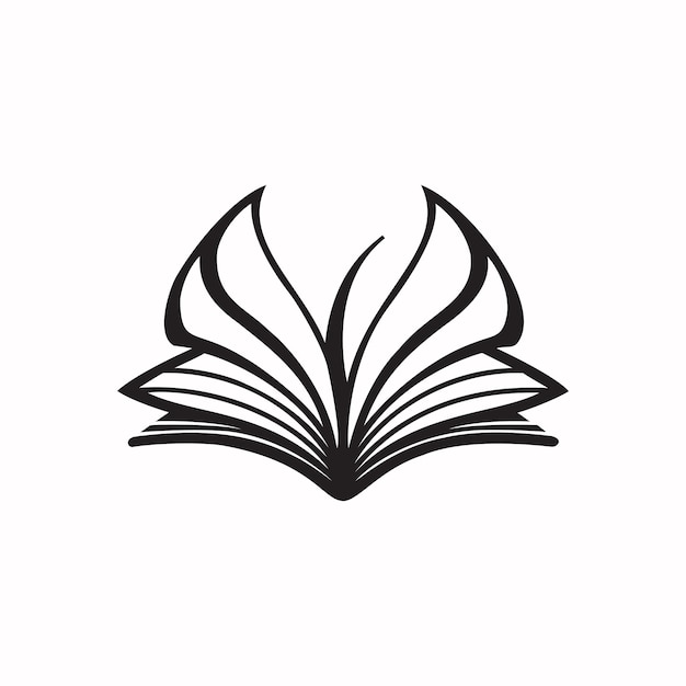 Vector vector book logo