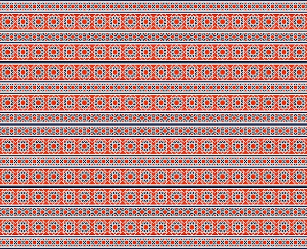 Vector border arabic pattern