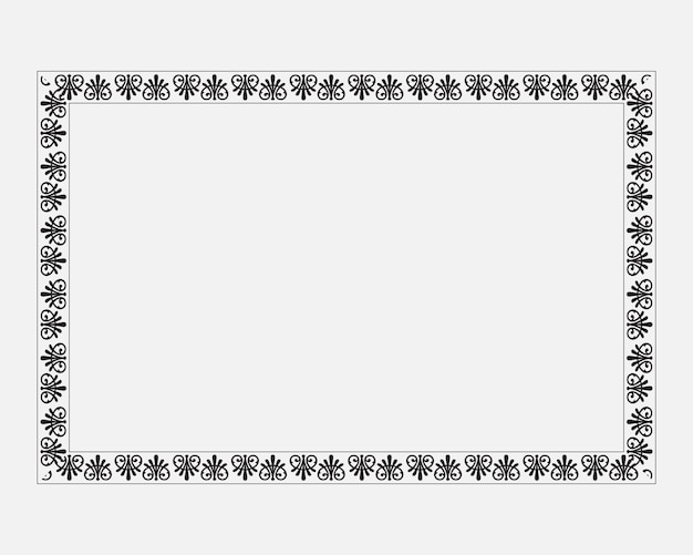 Premium Vector | Vector Border Design Template