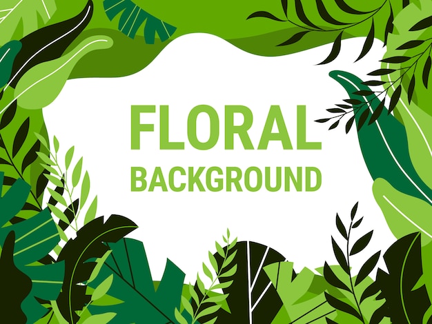 Vector vector botanical background