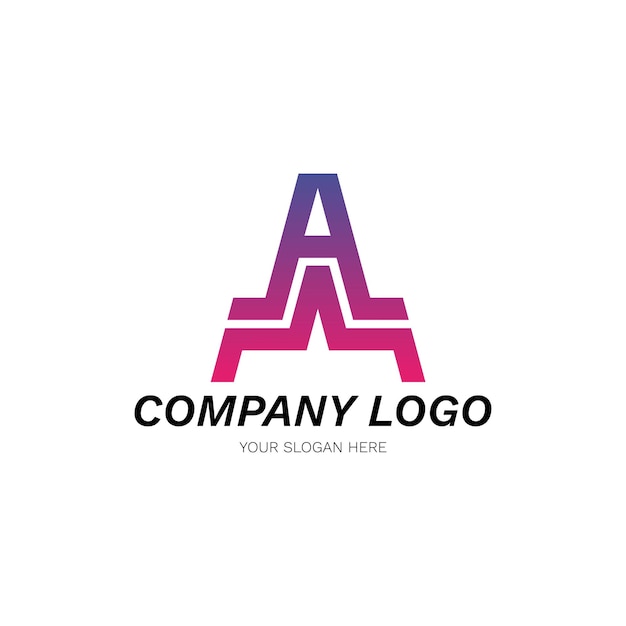 vector branding identity corporate vector logo A M design