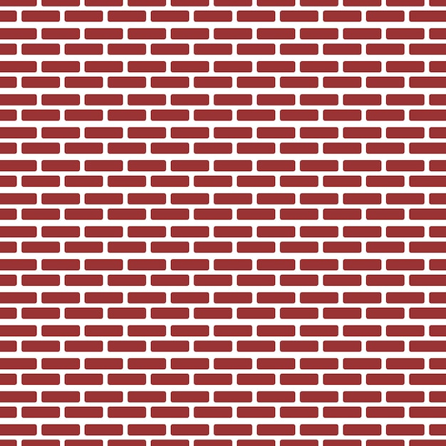 Vector brick red background