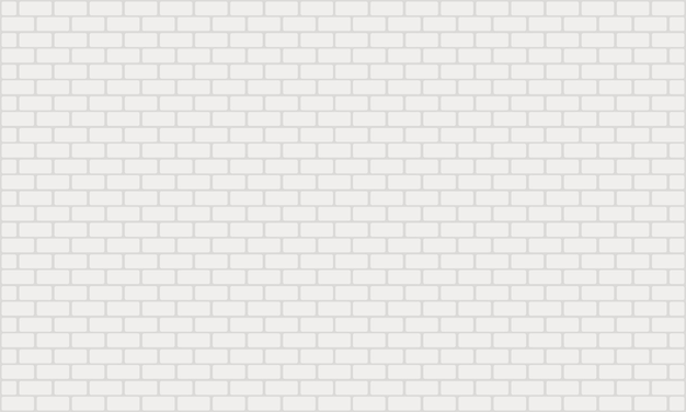 Vector brick wall painted in white