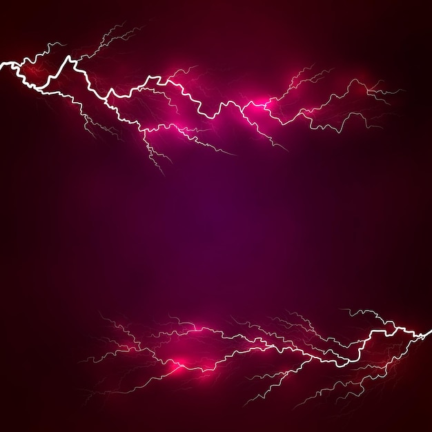 Vector vector bright lightning on a background