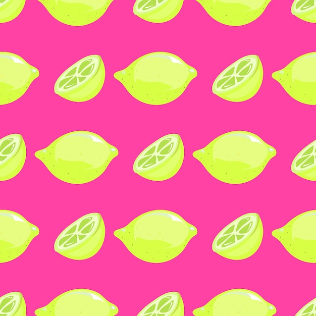 Vector vector bright lime seamless pattern