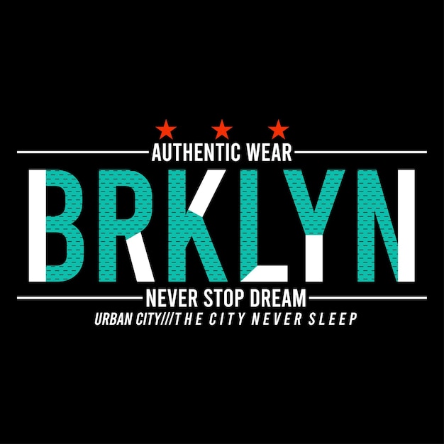 vector brooklyn illustration design