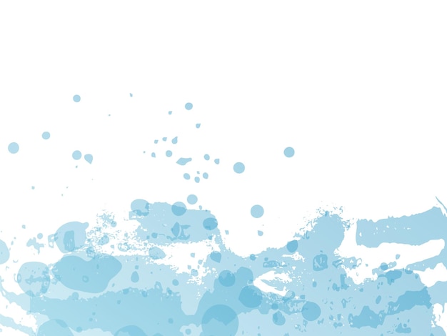ベクトル ブラシ ストローク。抽象的な流体スプラッシュ。グラデーションペイントブラシ。販売バナーのブラシストローク。白い背景に青とインディゴの分離スプラッシュ。水彩のテクスチャ背景。