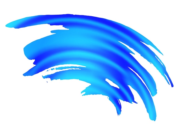 ベクトル ベクトル ブラッシュ ストローク 抽象 流体 スプラッシュ グラディエント ペイント ブラッシュ セール バナー ブラッシュストローク 水彩テクスチャー 背景 青とインディゴ 白い背景に分離されたスプラッシュ
