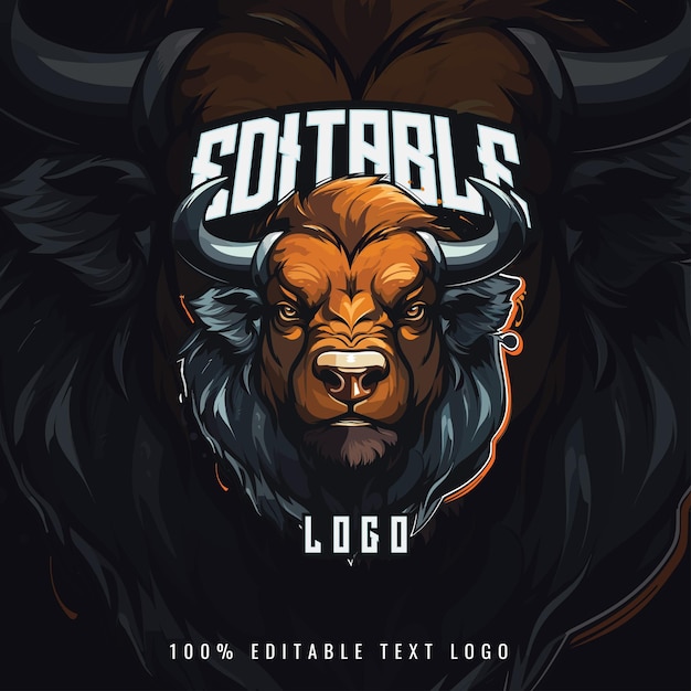 Vector vector bull sport logo illustration