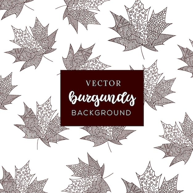 Vector burgundy background