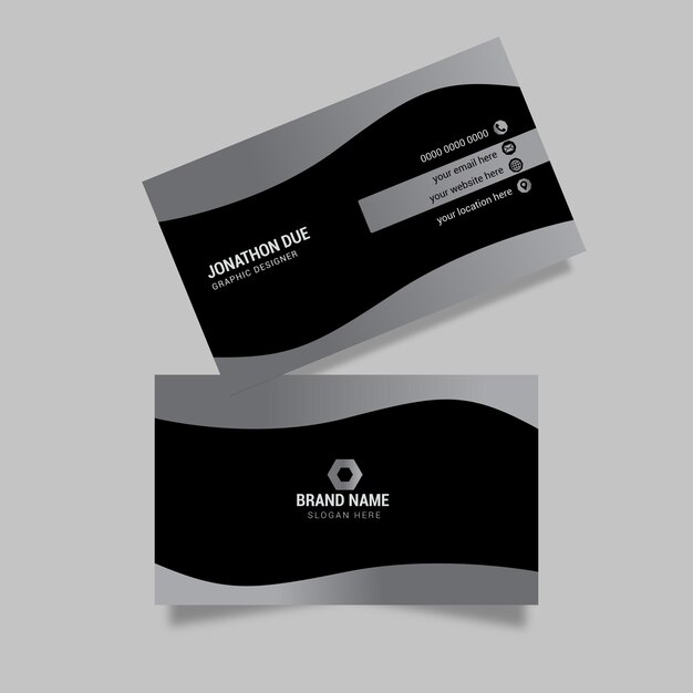 vector business card Design Template