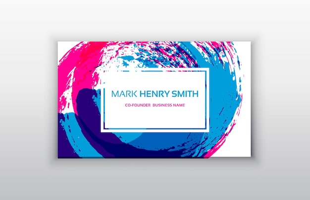 Vector vector business card luxury business card design