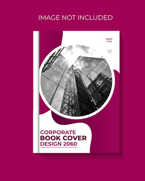 Vector business company profile brochure cover and book cover design template