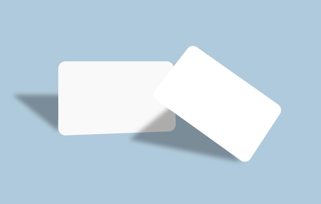 Vector businesscard mockup
