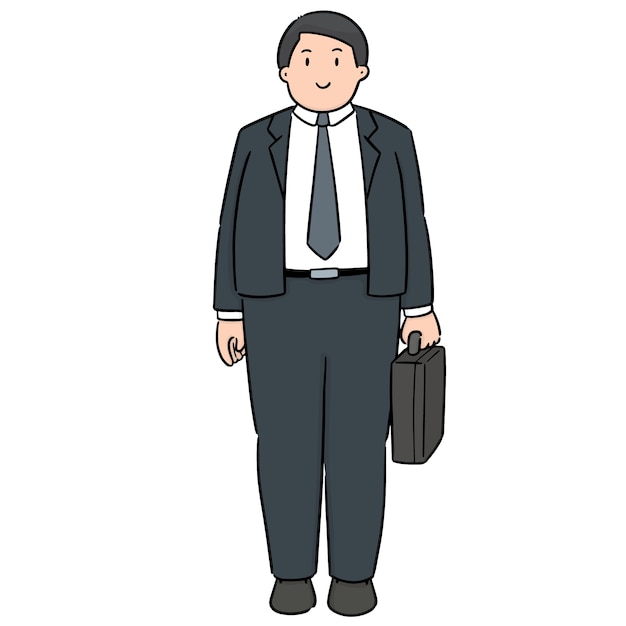 Vector of businessman