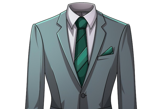 Vector businessmans suit