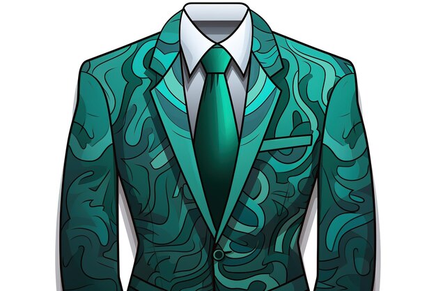 Vector businessmans suit