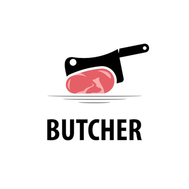 Vector butcher logo