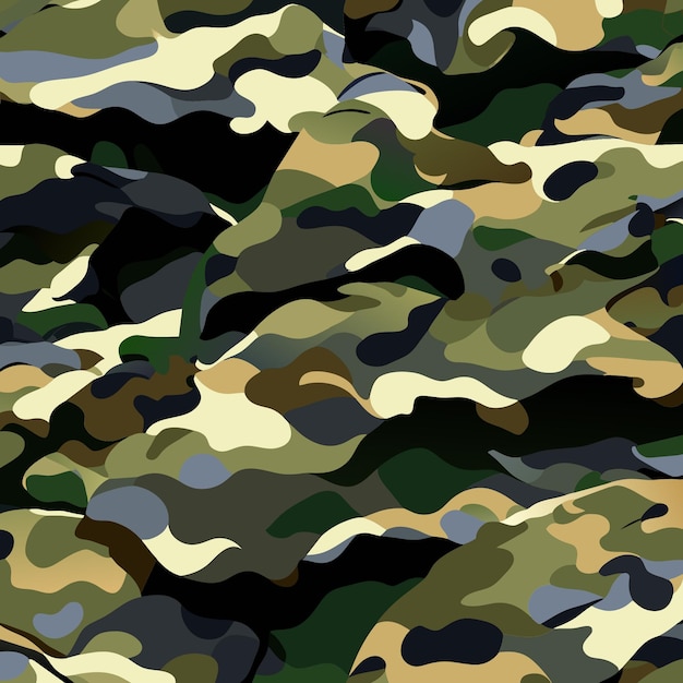 Vector Camo Background for Art and Design Projects