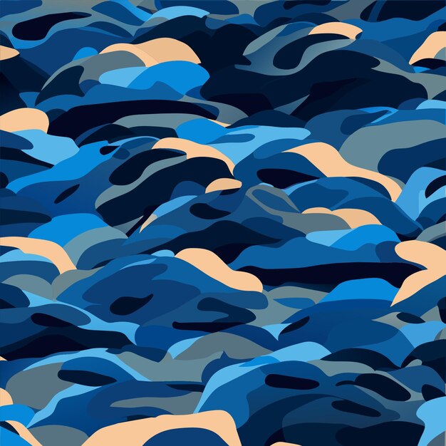 Vector camouflage background visual texture