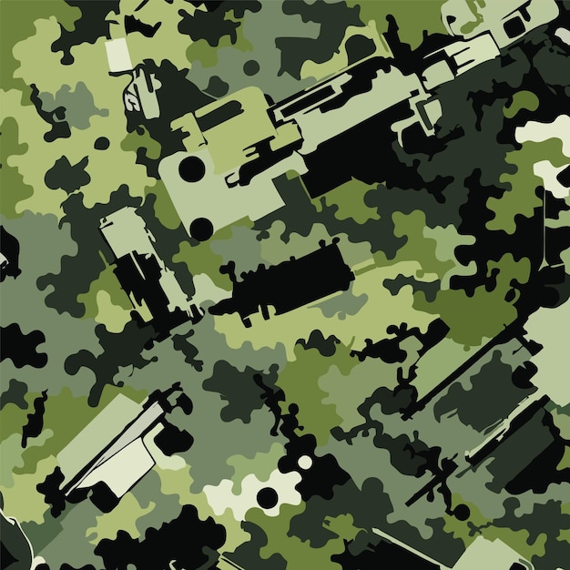 Vector camouflage pattern background for army and military