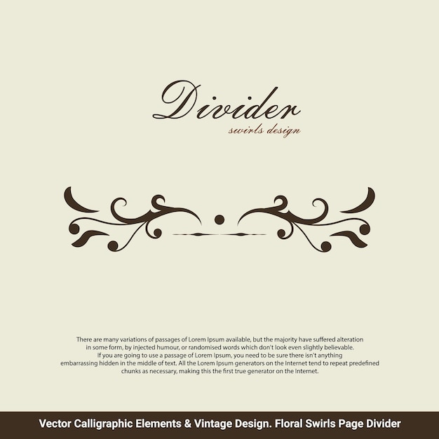 Vector card invitation elements