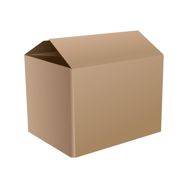 벡터 판지 box18