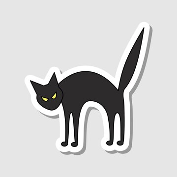 Angry Cat React | Sticker