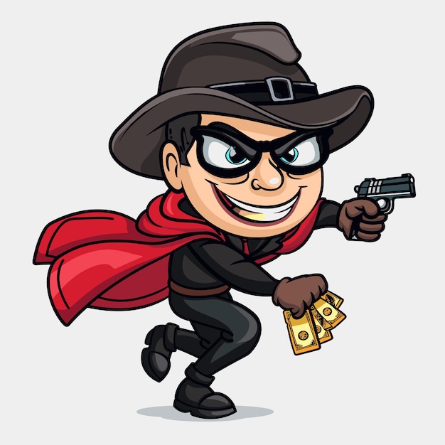 ベクトル・カートゥーン・バンディット (Vector Cartoon Bandit) は人工知能 (AI) を生み出している