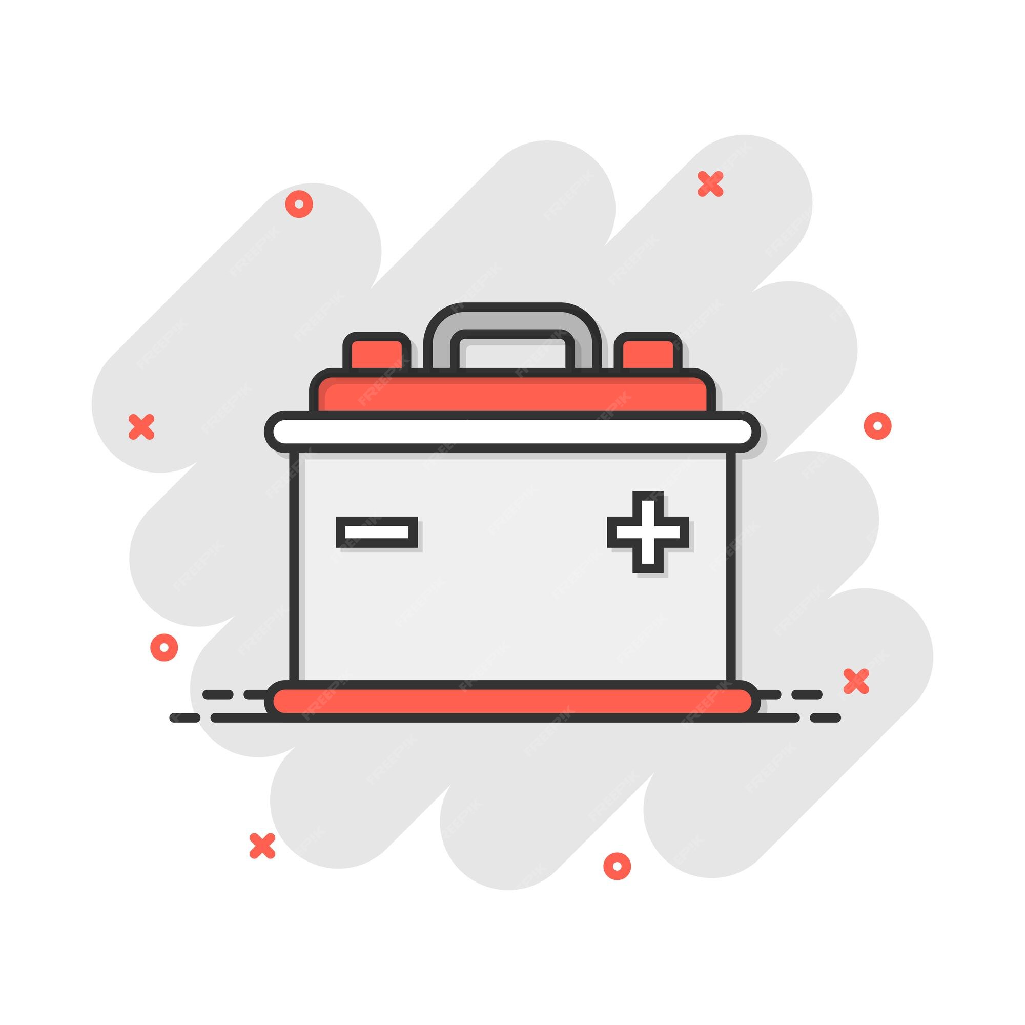 Premium Vector | Vector cartoon car battery sign icon in comic style energy power sign illustration pictogram auto accumulator business splash effect concept Premium Vector | Vector cartoon car battery sign icon in comic style energy power sign illustration pictogram auto accumulator business splash effect concept