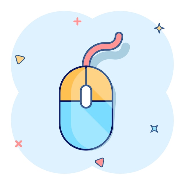 Animated computer mouse