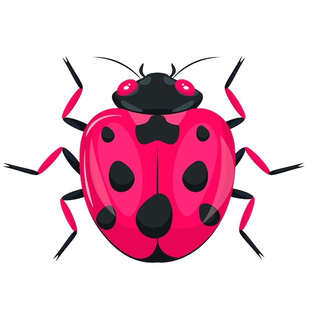 Bug di raccolta zanzare scarafaggio scarabeo divertente del fumetto vettoriale