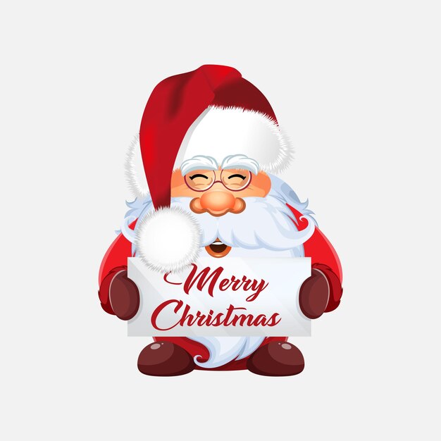 vector cartoon santa claus2