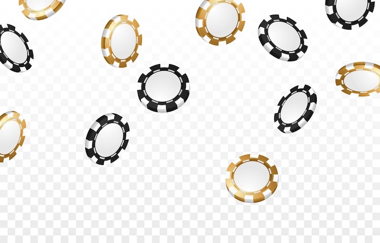Vector vector casino chips fall from the sky chips png casino png gold and black chips jackpot winner