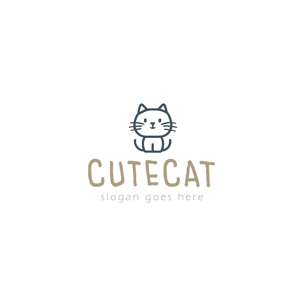 Vector Cat Logo Design