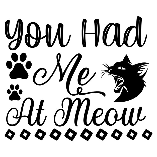 Vettore vector cat svg design cat svg file cricut cat vector design