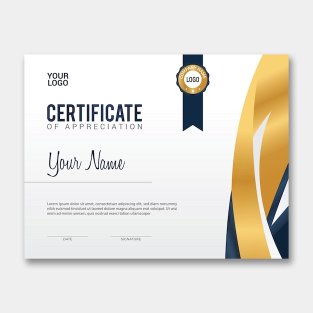 Vector certificate