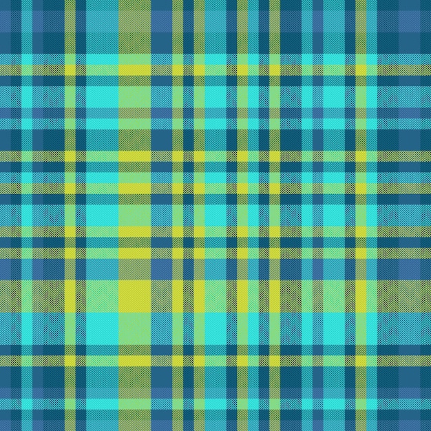 Vector check naadloze achtergrond patroon stof geruite tartan textuur textiel